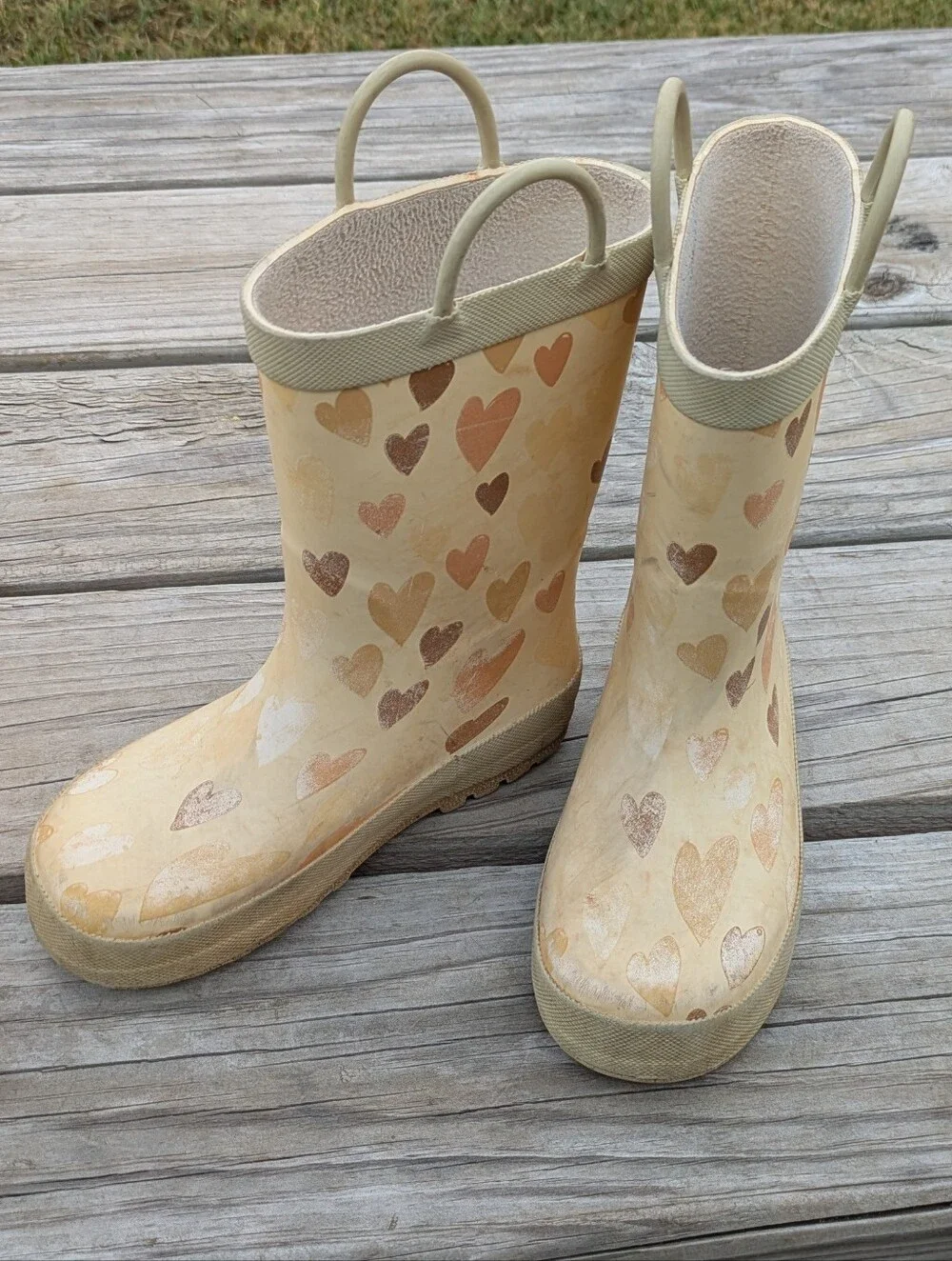 Rainangel rain boots with Hearts